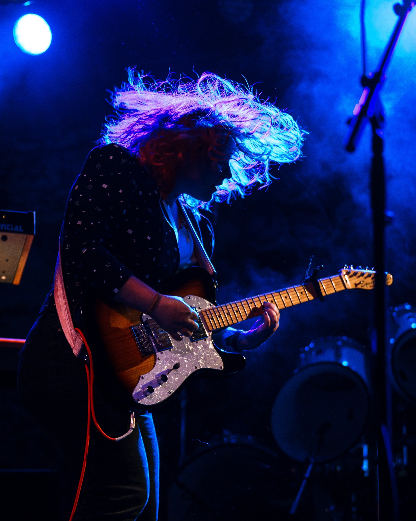 Justice Cow live at Asbury Lanes, 2025, photo by Kurt Lindhult